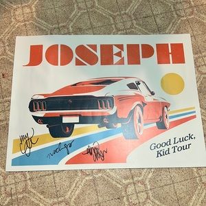 Autograph Joseph, Good Luck, Kid Tour poster